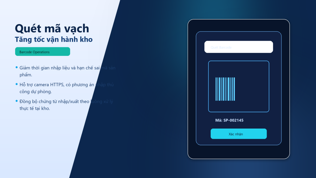 Ứng dụng quản lý kho đơn giản nhưng chuyên nghiệp - ảnh 1